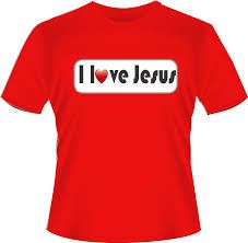 Camiseta - I Love Jesus