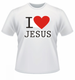 Camiseta - I Love Jesus